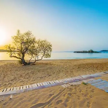 Magnificent Sea View,clean And Bright Apartment Kalathas